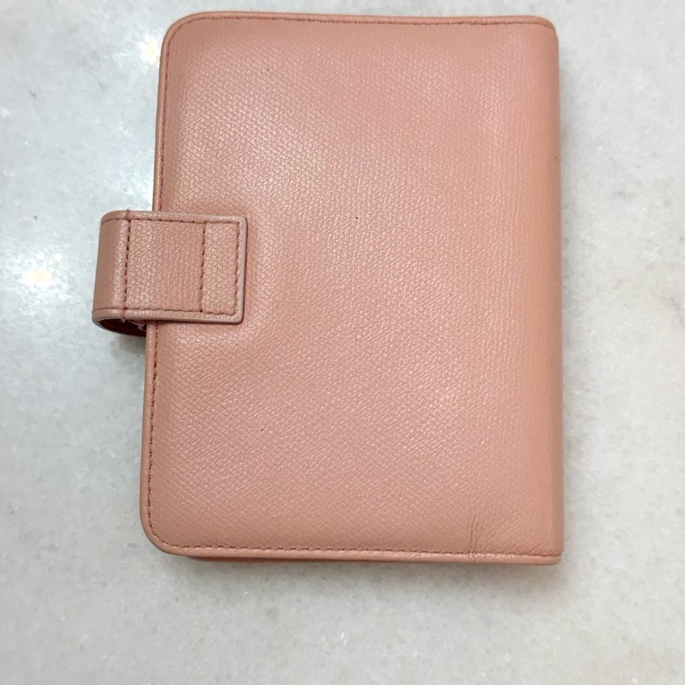 Chanel blush pink Agenda Planner Cover rings - Picture 2 of 10